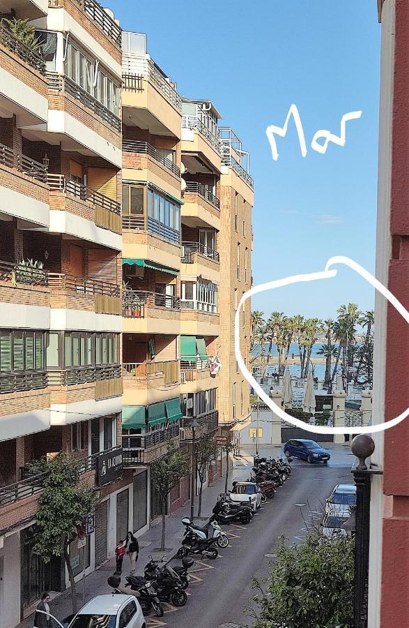 Malagueta Beach & Muelle1 & Centre Con Parking Privado Малага Экстерьер фото